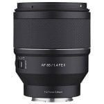 Obiettivo Samyang AF 85mm F1.4 FE II Montatura Sony FE Autofocus Nero