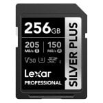 Scheda SD Lexar Professional SILVER PLUS 256GB SDXC UHS-I V60 205MB/s 150MB/s