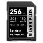 SD-Karte Lexar Professional SILVER PLUS 256GB SDXC UHS-I V30 205MB/s