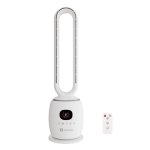 Ventoinha Sem Pás Origial AirBliss Freeless 60W 3 Velocidades Comando Temporizador