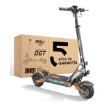 Patinete eléctrico Zwheel Zwolf Duo 2x500W Autonomía 70km Ruedas 10" Off Road Doble suspensión Frenos hidráulicos Gris-bronce