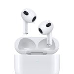 Auricolari Apple AirPods (3rd generation) wireless Bluetooth per chiamate e musica IPX4 bianchi