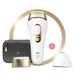 Épilateur Braun Silk-expert Pro 5 PL5140 IPL SensoAdapt Or Blanc précis
