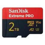 SanDisk Extreme PRO microSDXC 2 TB UHS-I Classe 10 V30