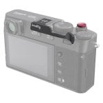 Impugnatura Thumb Grip Smallrig Fujifilm X100VI X100V Alluminio Silicone Nera