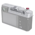 Impugnatura Thumb Grip Smallrig 4566 per Fujifilm X100VI X100V Alluminio Silicone Argento