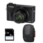 Caméra Compacte Canon PowerShot G7X Mark III 20,1MP Zoom 4,2x Wifi Bluetooth Carte SD 4Go Noir