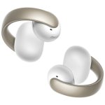 Auriculares SOUNDCORE Aeroclip inalámbricos True Wireless Bluetooth 5.4 para llamadas, música y deporte Champán Blanco