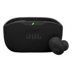 Auricolari JBL Wave Buds 2 True Wireless Bluetooth con Cancellazione Attiva del Rumore, Microfono, Resistenza IP54, Nero