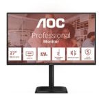 Monitor AOC Q27E4CV 27" QuadHD 120Hz IPS Altura Ajustable Tiempo de Respuesta 4 ms USB-C Docking