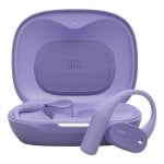 Auriculares JBL Sense Lite inalámbricos Bluetooth para música, Micrófono, protección IP54, color púrpura