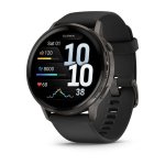 Garmin Venu 4 Bluetooth GPS 45mm AMOLED Schwarz 5ATM SpO2 Pulsmesser