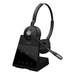 Auriculares Jabra Engage 65 SE inalámbricos DECT para oficina con micrófono con cancelación de ruido negros
