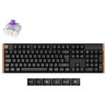 Teclado Keychron K10 HE Magnético Layout ES RGB Triple Conectividad Special Wood