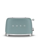 Grille-pain Smeg TSF01EGMEU 2 fentes Vert émeraude Mat Chrome