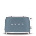 Tostapane Smeg TSF01SBMEU 2 fessure larghe 950 W 6 livelli Scongelamento Storm Blue