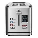 Grille-pain Solis Flex Toaster 2 tranches inox écran LCD 950 W