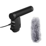 Microphone Canon DM-E1 3,5 mm stéréo directionnel avec modes multiples