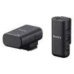 Microphone Sony ECM-W3S sans fil USB cardioïde avec filtre antipop
