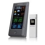 Estación meteorológica Bresser ClimateTemp NBF pantalla color sensor exterior DCF