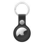 Llavero Apple MGG24ZM/A para AirTag microtwill negro acero inoxidable