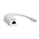 Tarjeta de Red Hamlet HNU3GIGATC USB Typ C 1000 Mbit/s Kabelgebunden Weiß