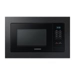 Micro-ondes Samsung MQ7000A 23L 800W Grill intégrable écran LCD