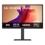 LG 27U730A-B Monitor 27" UltraHD 4K 60Hz IPS com Altifalantes, Ajuste de Altura e HDR10