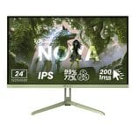 Écran PC Arozzi Nova 24" Full HD 200Hz IPS 1ms Haut-parleurs Gaming Vert
