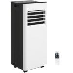 Homcom Aire Acondicionado 3 En 1 Portátil 9000 Btu Para Habitación 28m² Blanco