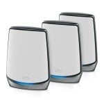 WiFi Mesh Netgear Orbi 3 Nœuds 6000 Mbps 525 m² Tri-bande avec Alexa
