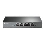 Router TP-LINK TL-R470T+ Fast Ethernet Multi-WAN 100Mbps Schwarz 5 Ports