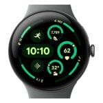 Google Pixel Watch 3 Bluetooth GPS NFC 45mm AMOLED Verde Correa S/L Resistente Agua IP68 SpO2 Pulsómetro