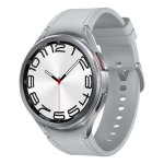 Samsung Galaxy Watch6 Classic Bluetooth NFC GPS 47mm Super AMOLED Argento M/L Resistente Acqua 5ATM+IP68