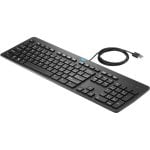 Tastatur mechanisch HP 803181-L31 QWERTY US kabelgebunden Schwarz