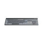 Teclado de tesoura HAMA WK-750 Layout DE retroiluminado Bluetooth Multidispositivo