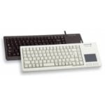 Tastatur mit Touchpad Cherry G84-5500 XS Spanisches Layout USB kabelgebunden Grau