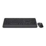 Teclado de membrana Logitech 920-011008 Layout HU Bluetooth com rato incluído