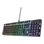 Tastatur mechanisch TRUST GXT 871 Zora Layout DE RGB beleuchtet