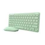 Teclado inalámbrico Trust Lyra compacto QWERTY Verde perfil bajo triple conexión