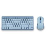 Tastiera wireless NGS Fantasy mini layout FR con mouse Bluetooth azzurra