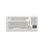 Tastatur mechanisch CHERRY TouchBoard G80-1190 Layout DE QWERTZ Touchpad Grau