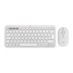 Teclado scissor LOGITECH Pebble 2 Combo Layout US sem fios rato incluído branco