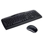 Clavier membrane Logitech MK330 Sans Fil QWERTZ Pack Souris Inclus