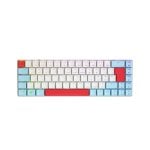 Tastatur mechanisch CHERRY MX-LP 2.1 Compact Wireless Layout DE RGB Weiß