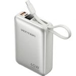 Powerbank Vention FHGN0 20000mAh 45W USB-A USB-C Beige