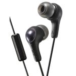 Auriculares JVC HA-FX7M com fio Jack 3,5 mm para chamadas e música Preto