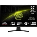 Monitor MSI MAG 274CXF 27" FullHD 280Hz Rapid VA Curved HDR 0,5ms