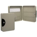 Caja guardallaves Bismark 319902 metálica 54 llaves negra y gris