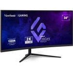 Écran PC Viewsonic VX3418C-2K 34" UltraWide Quad HD 180Hz VA Courbé FreeSync Premium HDR10